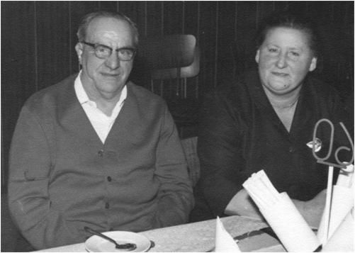 Morfar og mormor, Andreas Andersen (Skovhus) og Eleonora Petrea Pedersen