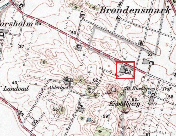 Lille Bleisberg, Dronninglund Sogn, Hjørring Amt