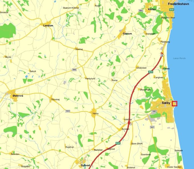 Matr. Nr. 11, Strandgade, Sæby